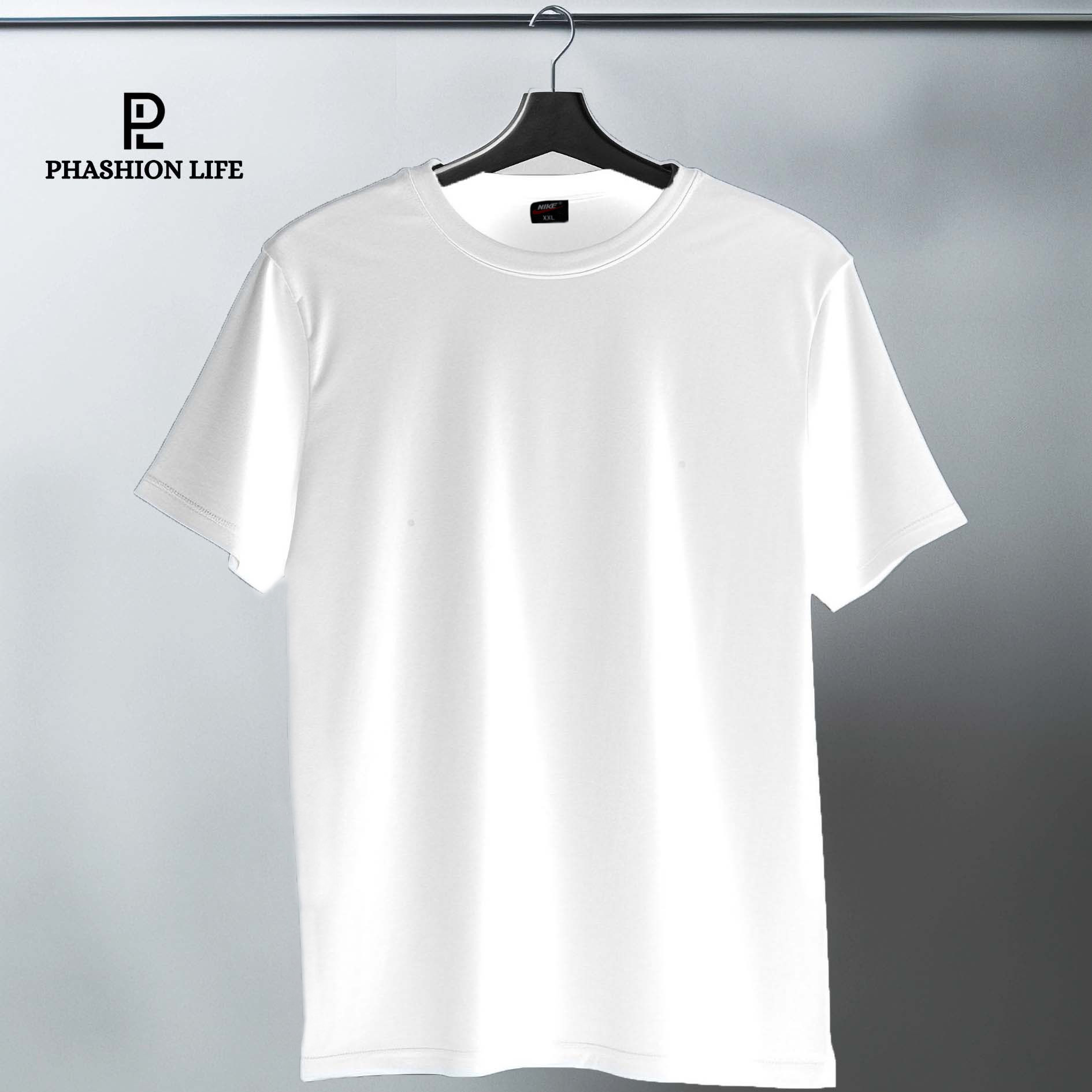 Round Neck T-shirt (White)